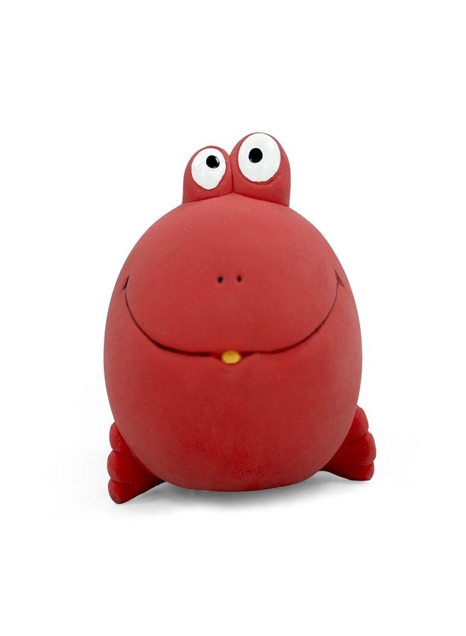 Zigly Lifestyle Lil Froggo Squeaker Dog Toy | Soft Chew Toy for Teething & Indoor Play - Image 1